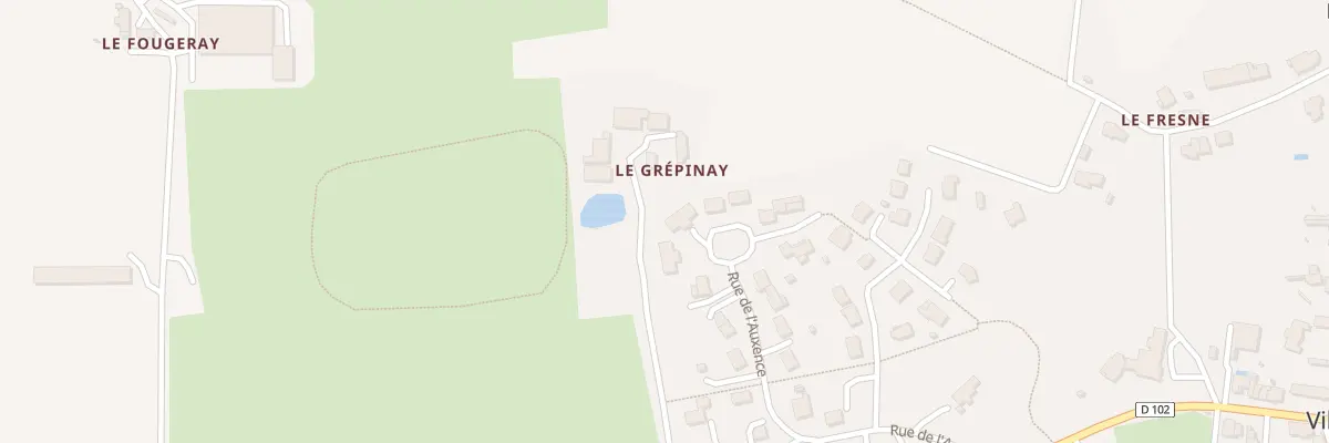 Plan du 28 Rue de l’Auxence à Val d’Erdre-Auxence
