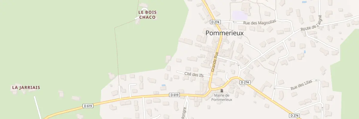 Plan du 6 Cité des Ifs à Pommerieux