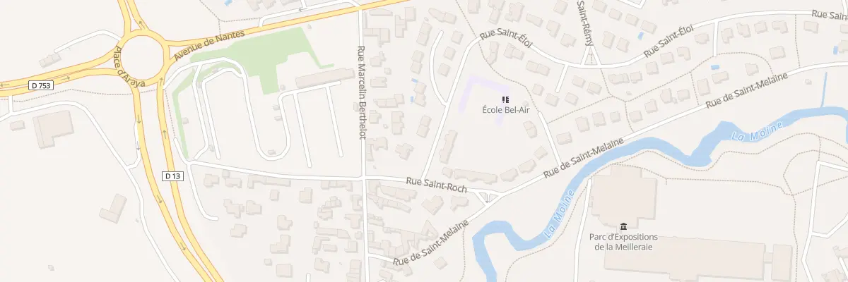 Plan du 66 Rue Saint Eloi à Cholet