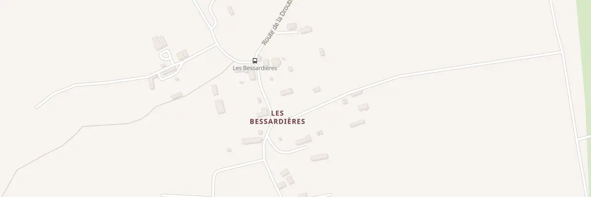 Plan du 7 Rte des Bessardieres La Ferrie à Souleuvre en Bocage