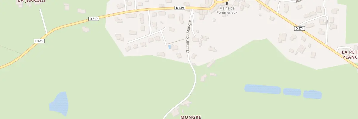 Plan du 4 Che de Mongré à Pommerieux