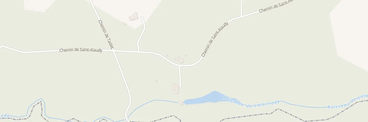 Plan du 1100 Che de Saint Alaoudy à Ossages