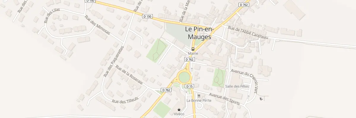 Plan du 4 Av des Mauges (Le Pin en Mau à Beaupréau-en-Mauges