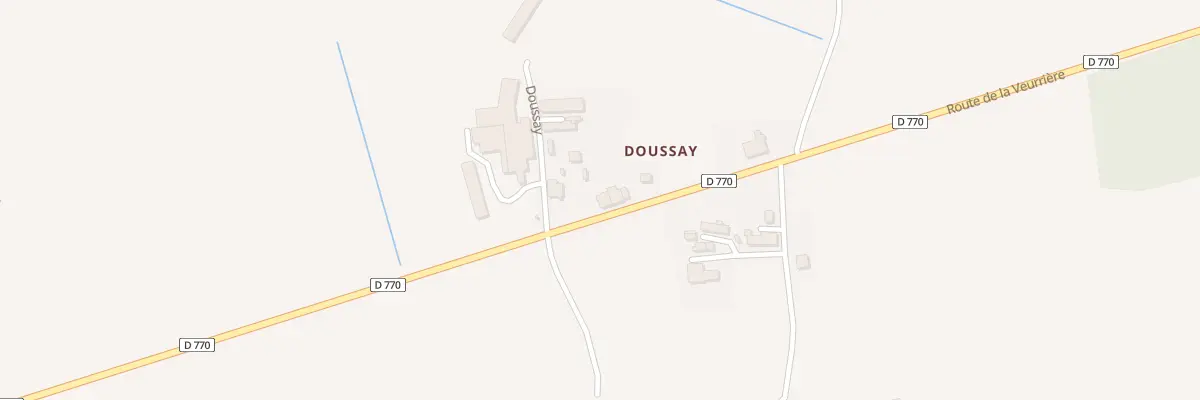 Plan du 5083 Doussay à Chazé-sur-Argos