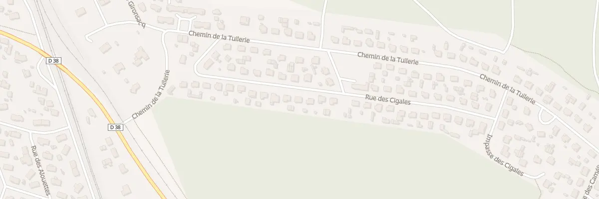 Plan du 26 Rue des Cigales à Morcenx-la-Nouvelle