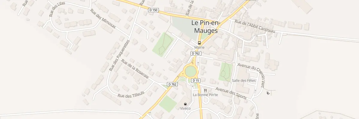 Plan du 8 Av des Mauges (Le Pin en Mau à Beaupréau-en-Mauges