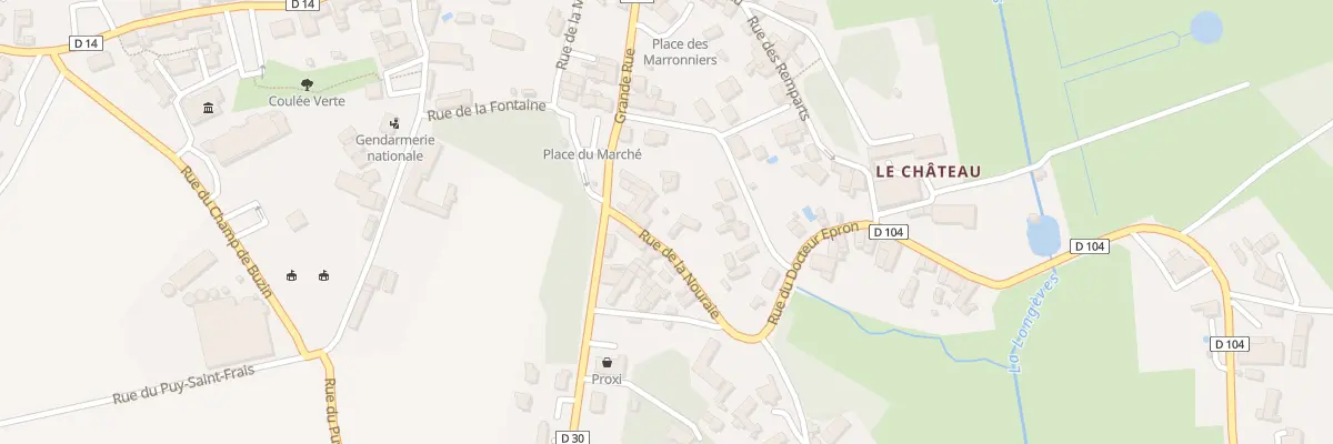 Plan du 7 Rue de la nouraie à L’Hermenault