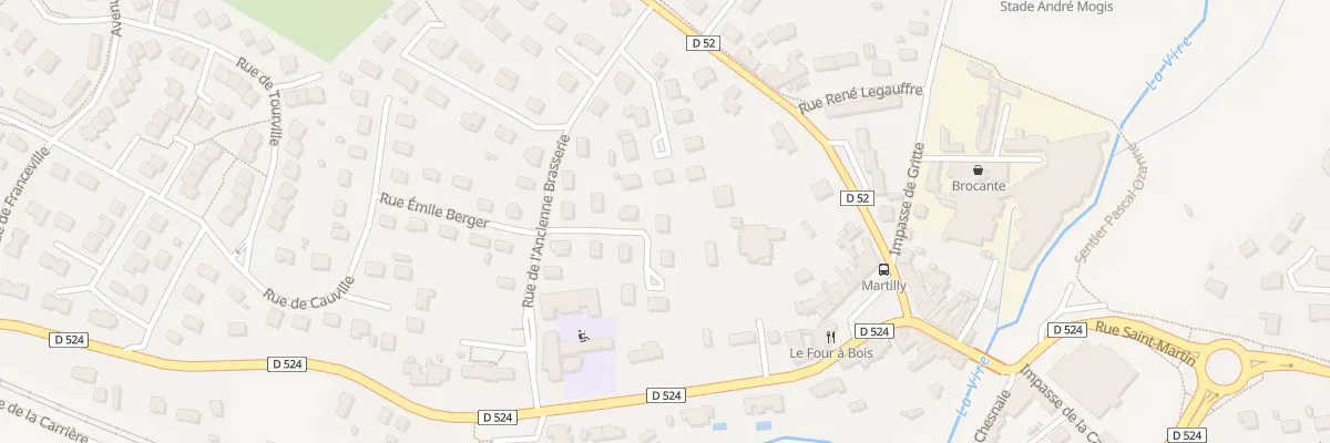 Plan du 79 Imp Evelyne Burgot - Vire à Vire Normandie