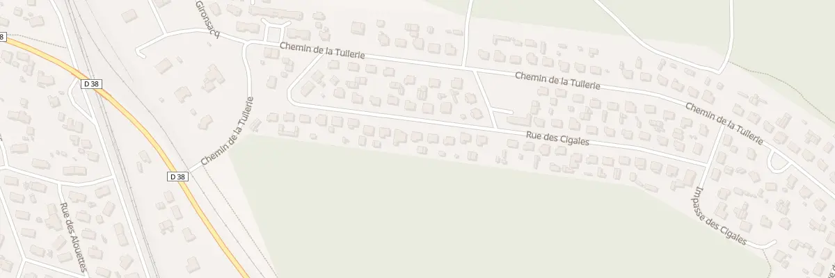 Plan du 24 Rue des Cigales à Morcenx-la-Nouvelle