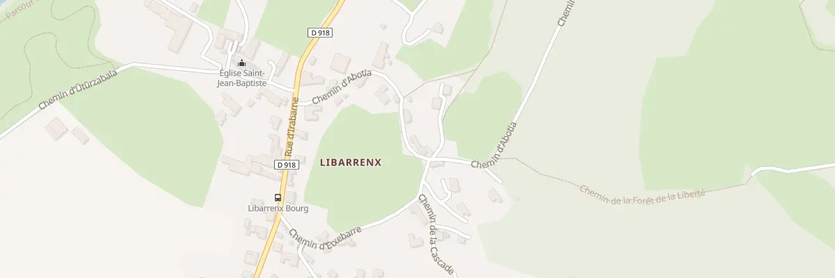 Plan du 225 Che d’Abotia à Gotein-Libarrenx