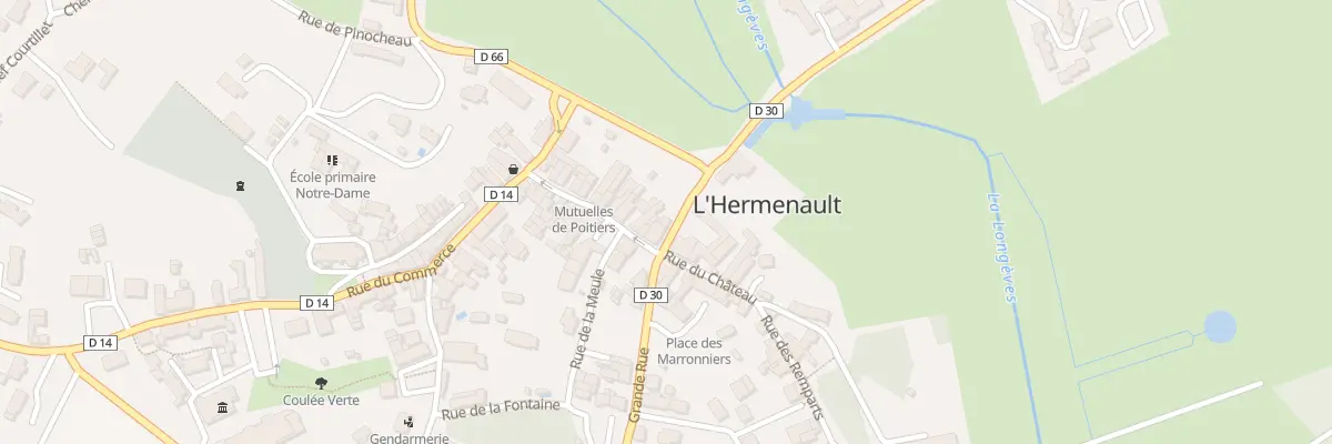 Plan du 2 Rue de la gazellerie à L’Hermenault
