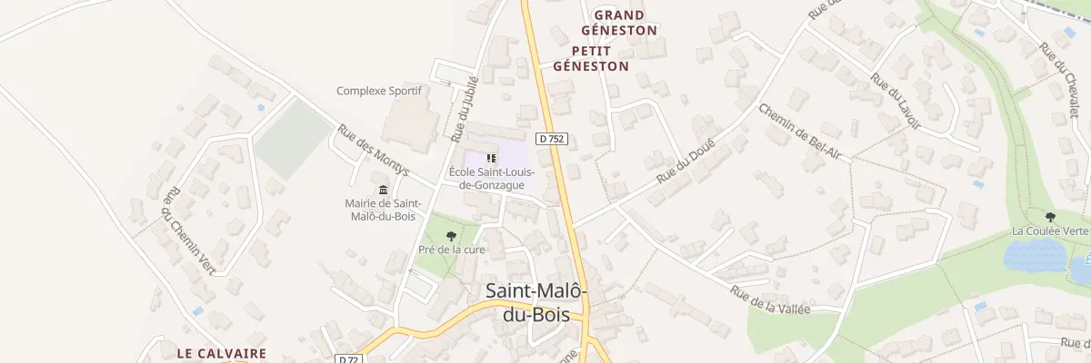 Plan du 11 Rue des vendéens à Saint-Malô-du-Bois