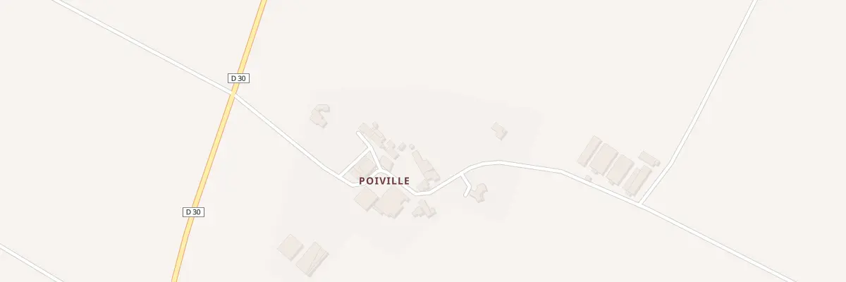 Plan du 5003 Poiville à Petosse