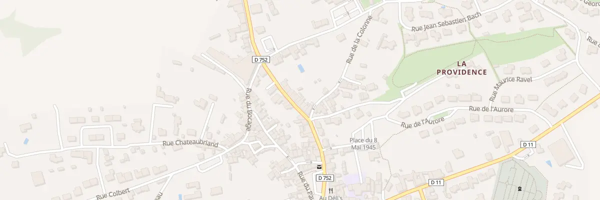 Plan du 36 Rue de la Libération aux Epesses