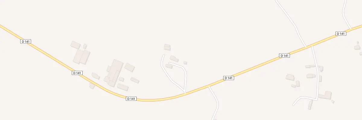 Plan du 2 La Miraudiere à Désertines