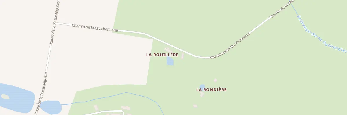 Plan du 316 Che de la Charbonnerie à Loiron-Ruillé