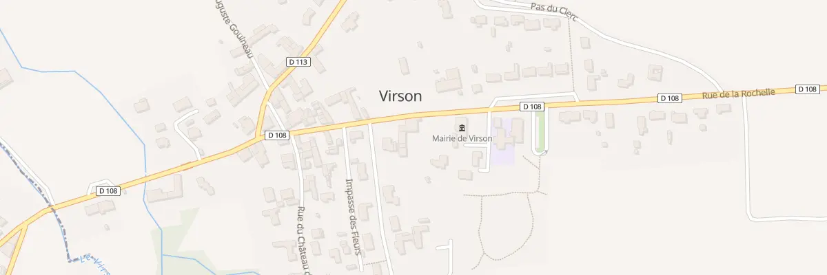 Plan du 28 Rue de la Rochelle à Virson