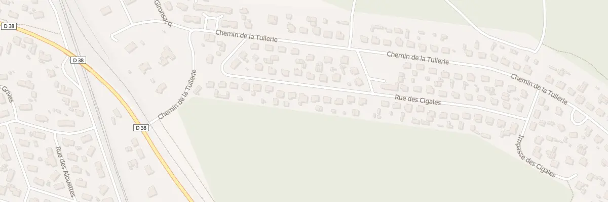 Plan du 22 Rue des Cigales à Morcenx-la-Nouvelle