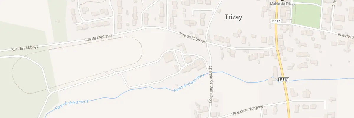 Plan du 4 Che de Buffetison à Trizay
