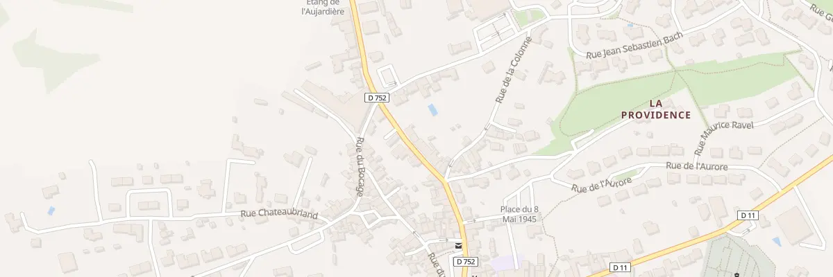 Plan du 44 Rue de la Libération aux Epesses