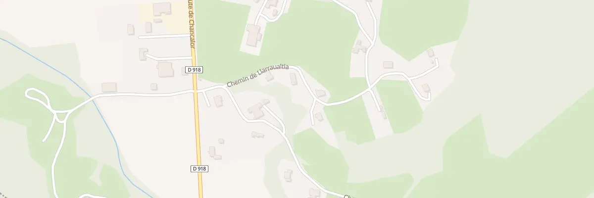 Plan du 130 Che de Llarraualtia à Gotein-Libarrenx