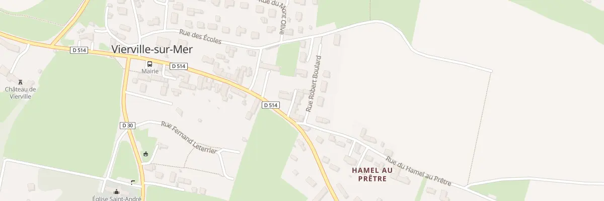 Plan du 5068 Imp Pavée à Vierville-sur-Mer