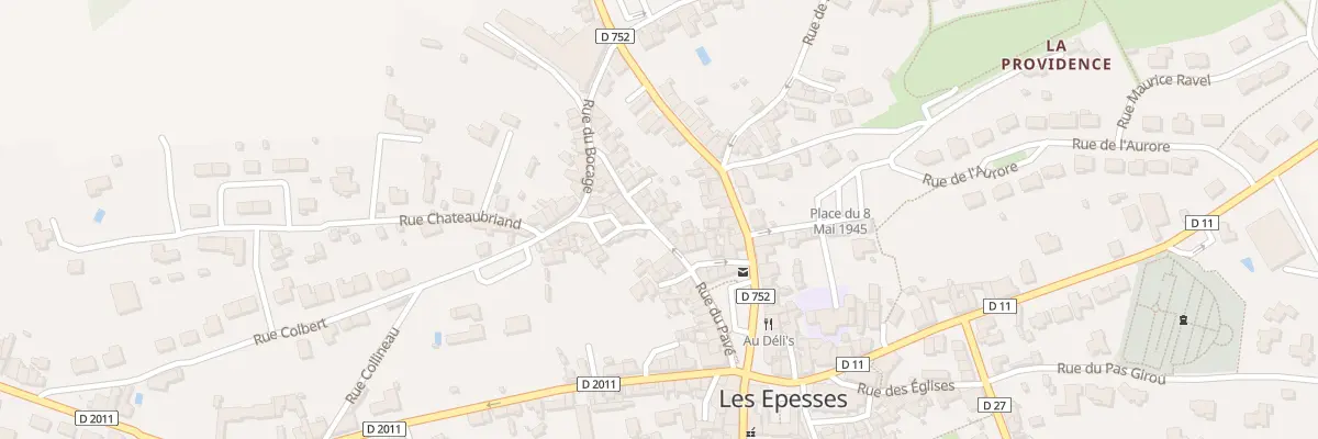 Plan du 10 Rue du Pavé aux Epesses
