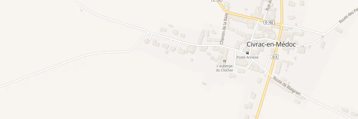Plan du 19 Rue du Onze Novembre 1918 à Civrac-en-Médoc