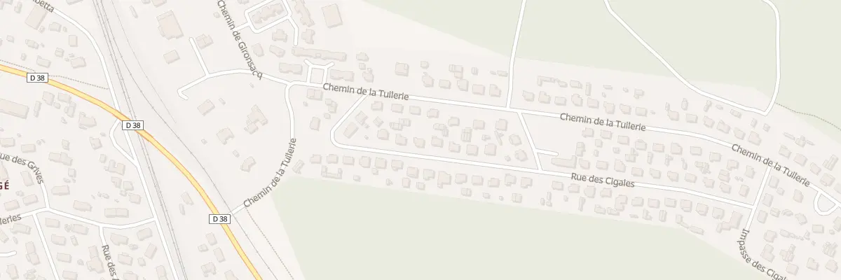 Plan du 11 Rue des Cigales à Morcenx-la-Nouvelle