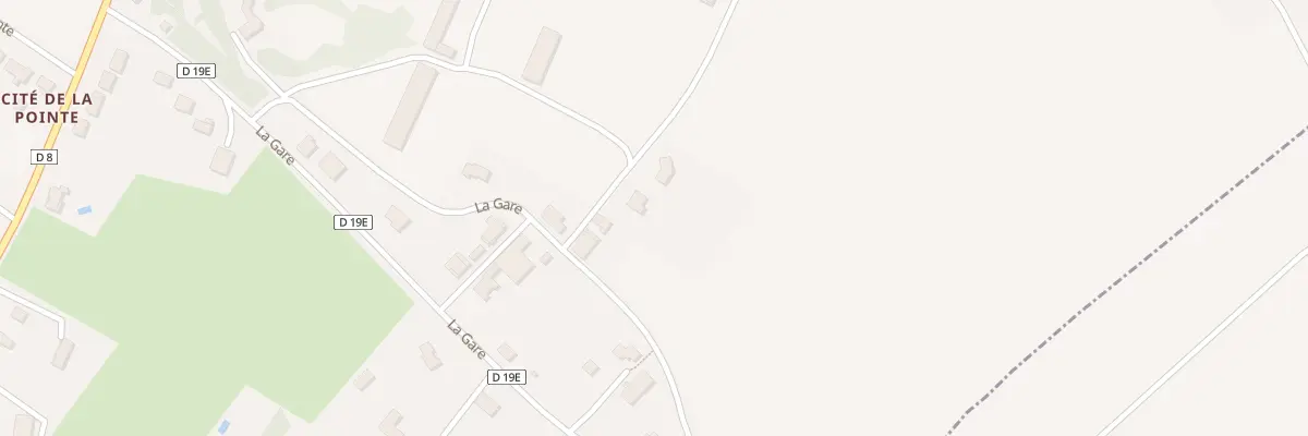 Plan du 9 Za La Gare à La Caillère-Saint-Hilaire