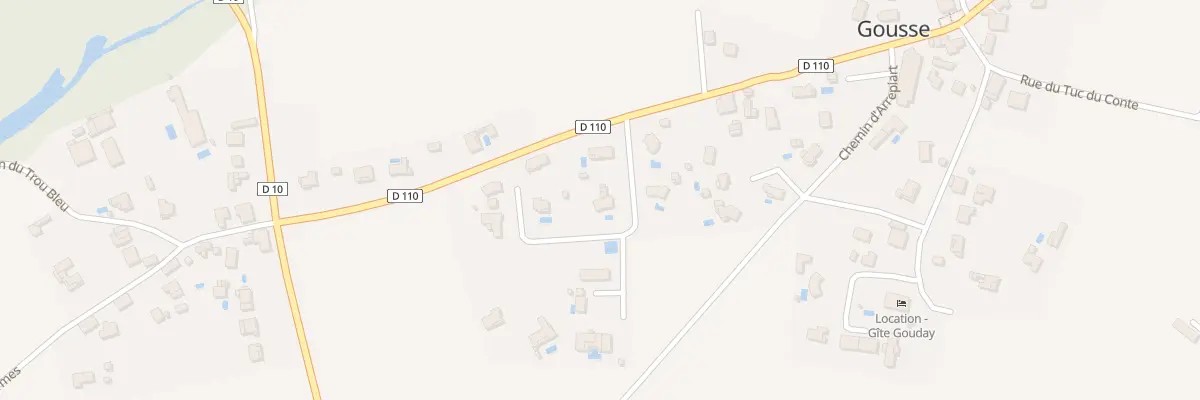 Plan du 70 Che du Tit à Gousse