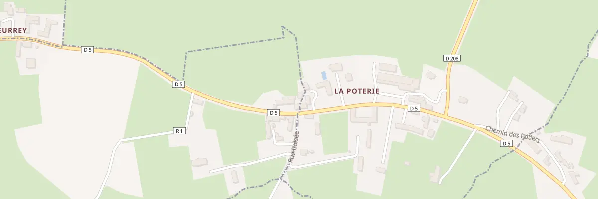 Plan du 5041 La Poterie à Rubercy