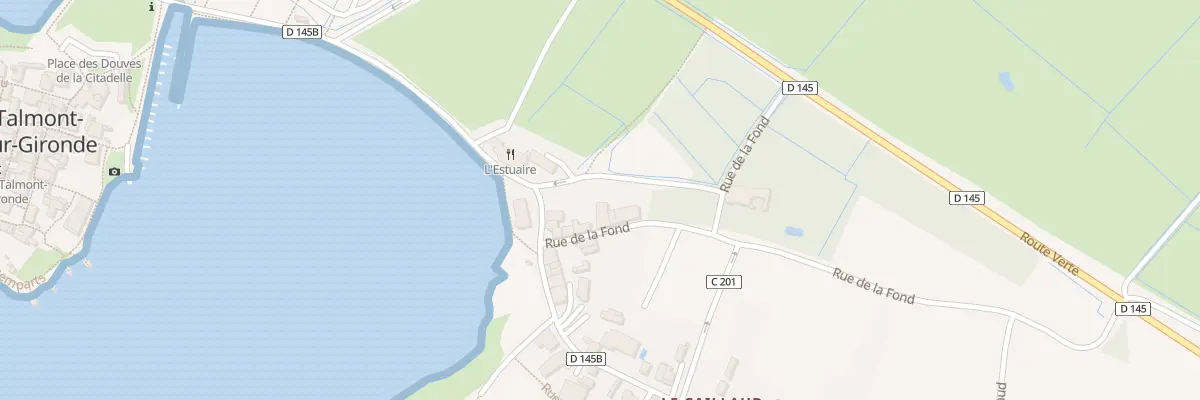 Plan du 3A Rue de la Fond à Talmont-sur-Gironde