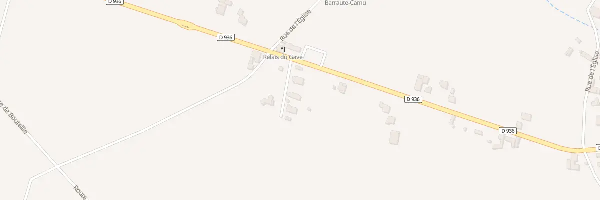 Plan du 6 Lot de la Gare à Barraute-Camu