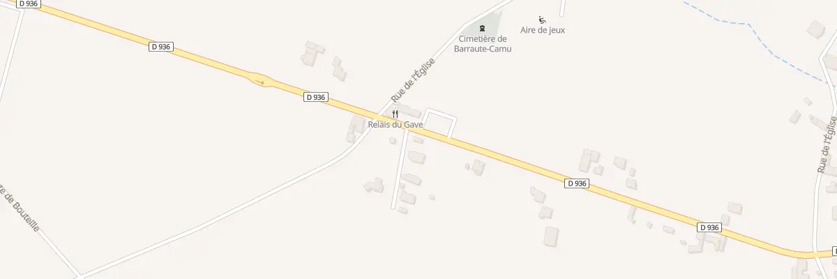 Plan du 2 Lot de la Gare à Barraute-Camu