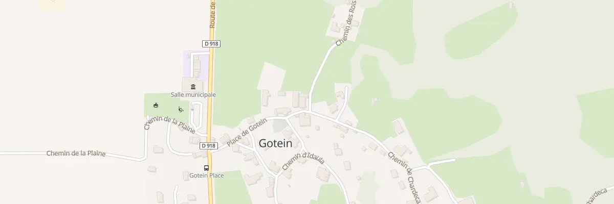 Plan du 29 Che de Chardeca à Gotein-Libarrenx