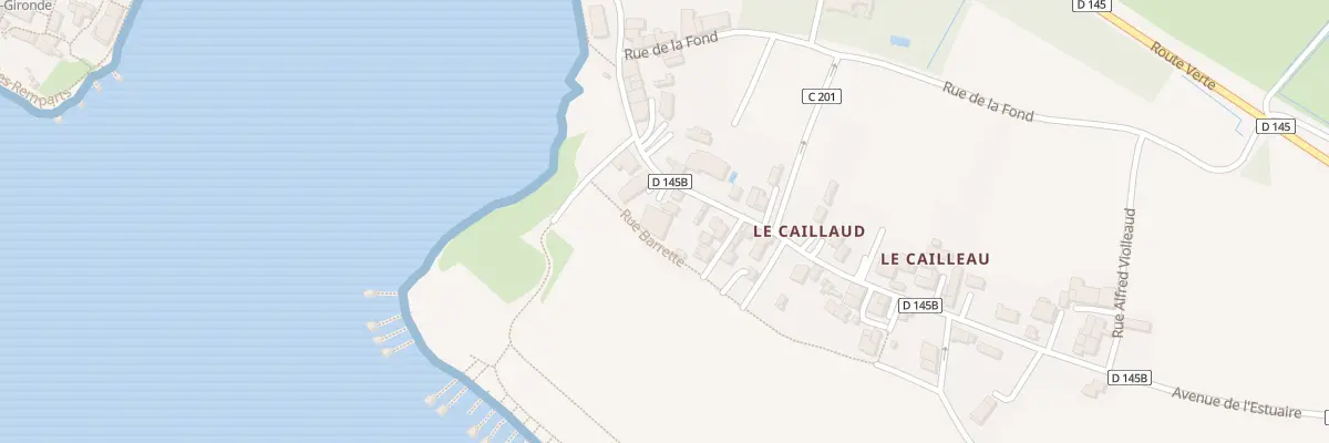 Plan du 8 Rue Barrette à Talmont-sur-Gironde