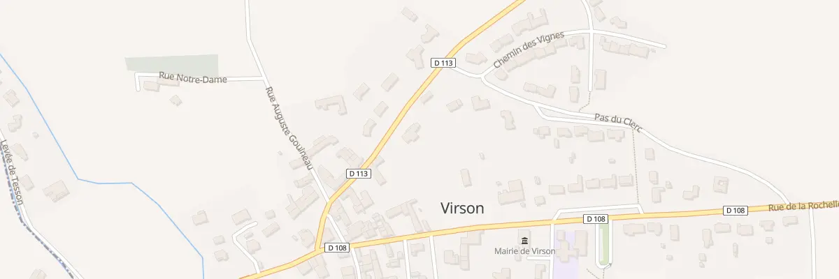 Plan du 8 Rue des Charbonniers à Virson