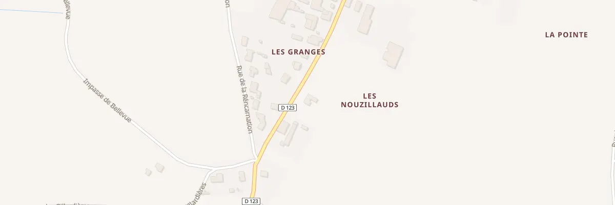Plan du 11 Rue des Granges à Saint-Hippolyte