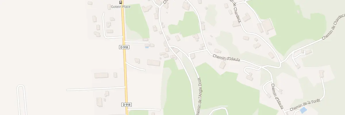 Plan de Bourg de Gotein à Gotein-Libarrenx