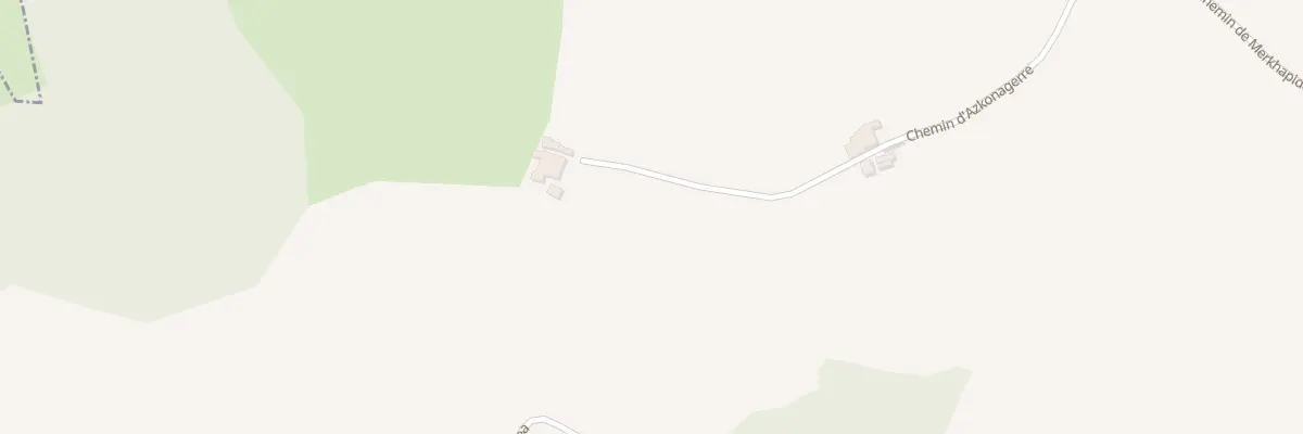 Plan du 524 Che d’Azkonagerre à Charritte-de-Bas