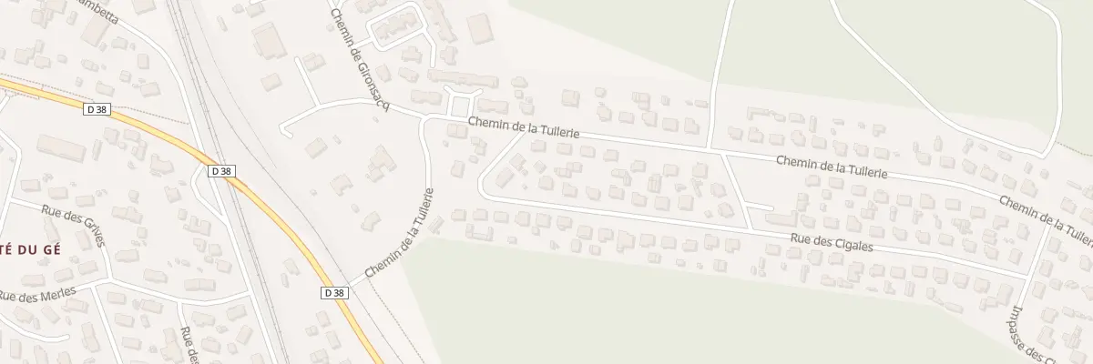 Plan du 7 Rue des Cigales à Morcenx-la-Nouvelle