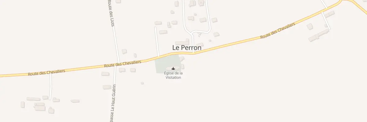 Plan du 5003 Le Bourg au Perron