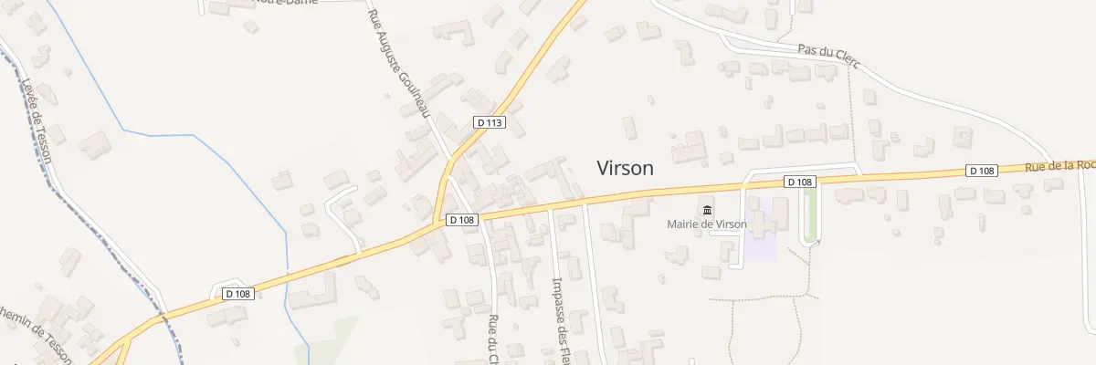 Plan du 17 Rue de la Rochelle à Virson