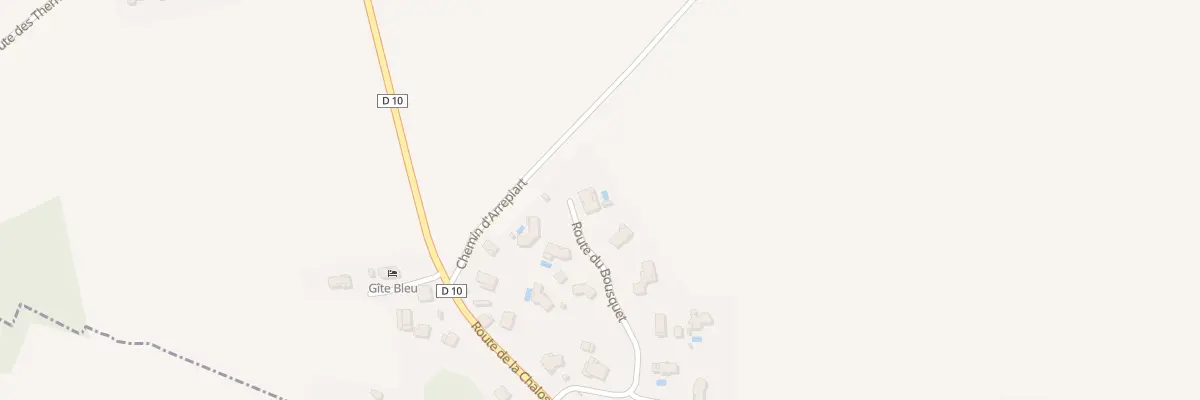 Plan du 300 Rte du Bousquet à Gousse