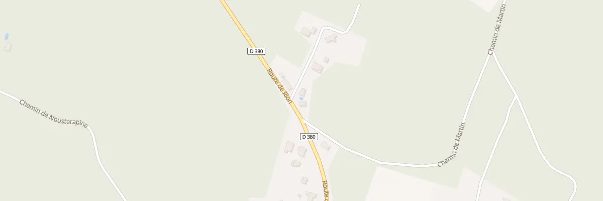 Plan du 400 Rte de Rion à Lesgor