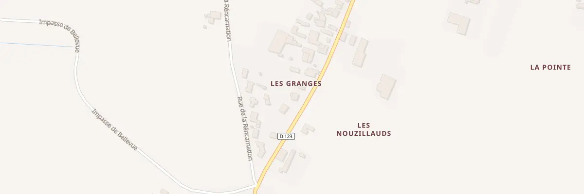 Plan du 28 Rue des Granges à Saint-Hippolyte