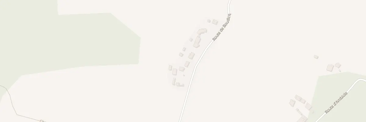 Plan du 742 Rte de Boudicq à Goos