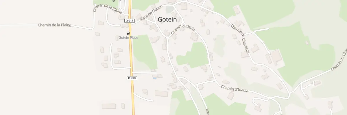 Plan du 59 Che d’Okorre à Gotein-Libarrenx