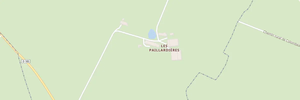 Plan du 5093 La Paillardiere à Chazé-sur-Argos